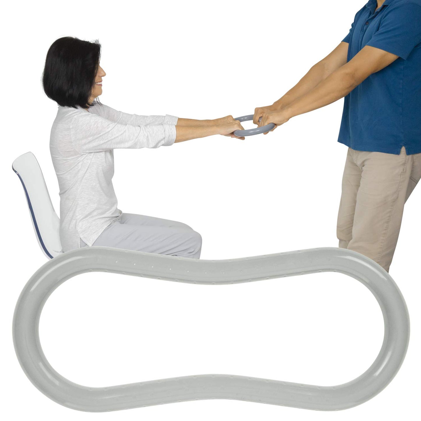 Vive Lift Assist - Patient Lifting Stand for Elderly and Disabled - Medical Safety Standing Loop - Universal Transfer Device for Senior Caregiver Therapist Nurse - Lightweight Mobility Aid (1 Pack)