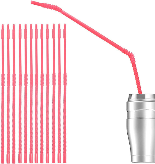 Made in USA Extra Long Reusable Drinking Straws 22 Inches long Ideal for Limited Mobility Situations Dishwasher Safe FDA Grade BPA-Free Material 12 Pieces