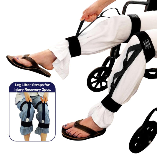 HOLDEN USA Leg Handles Leg Lifters Cast Handle – Adjustable Mobility Aid with 2 Handles for Elderly Post-Surgery Hip & Knee Support Ideal for Bed & Car Transfers. Pair (2 Count)